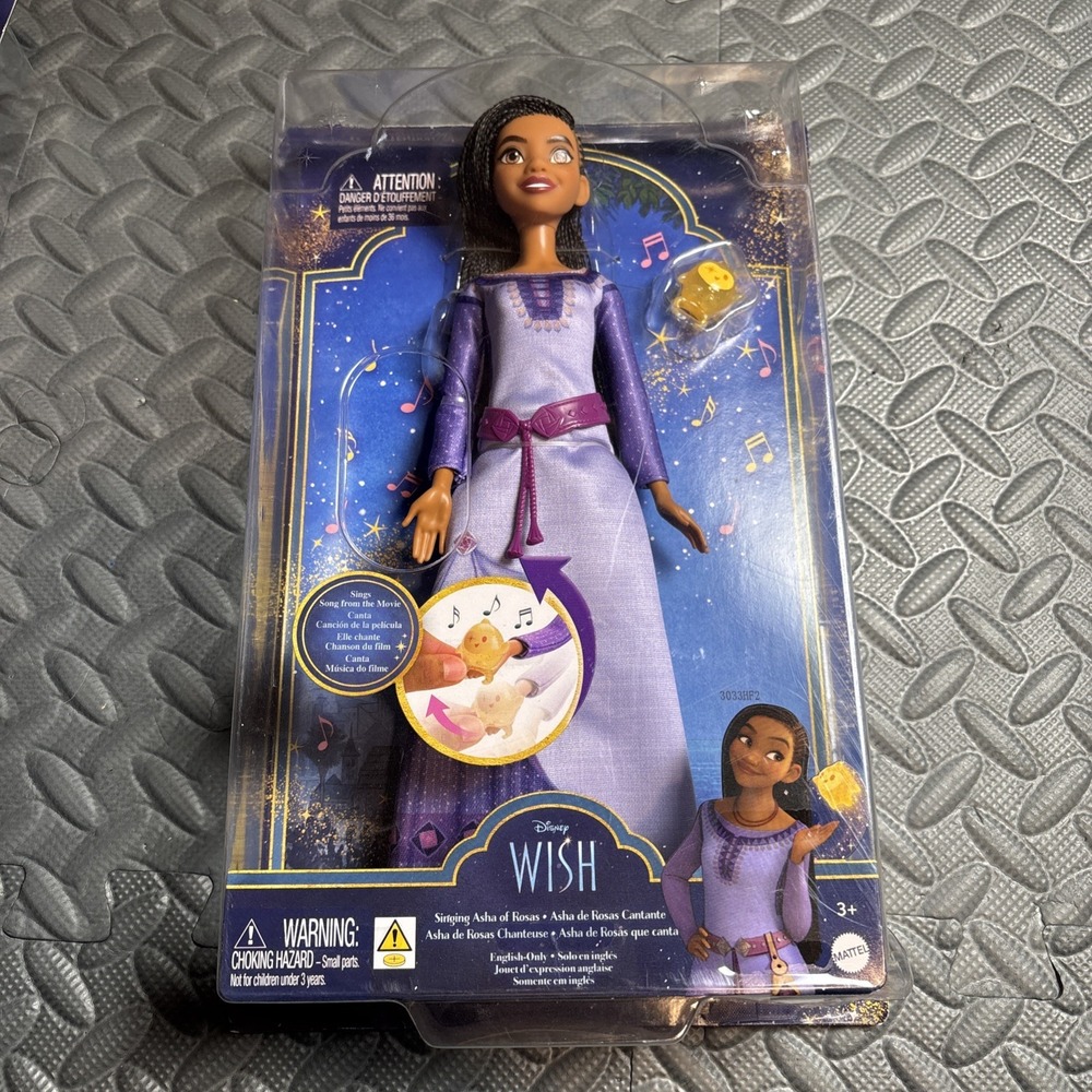 Disney Wish Asha Singing Doll - Purple